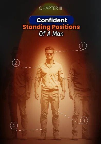 Confident Standing Positions Of A Man